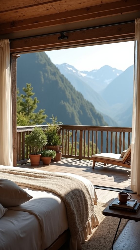 majestic mountain retreat tranquility