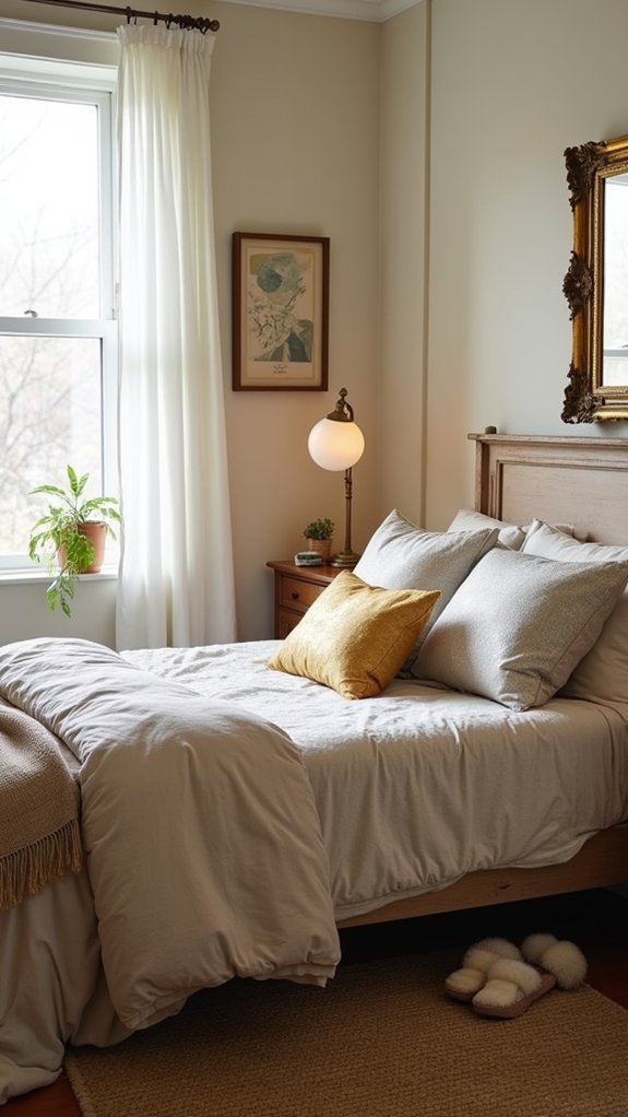 metallic accents enhance luxury