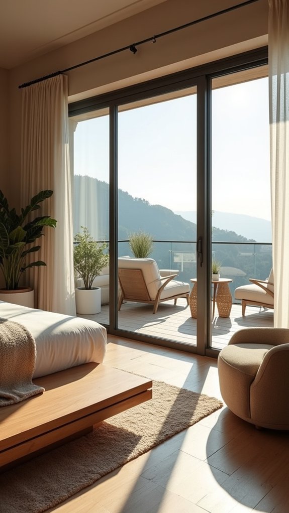 minimalist elegance and comfort