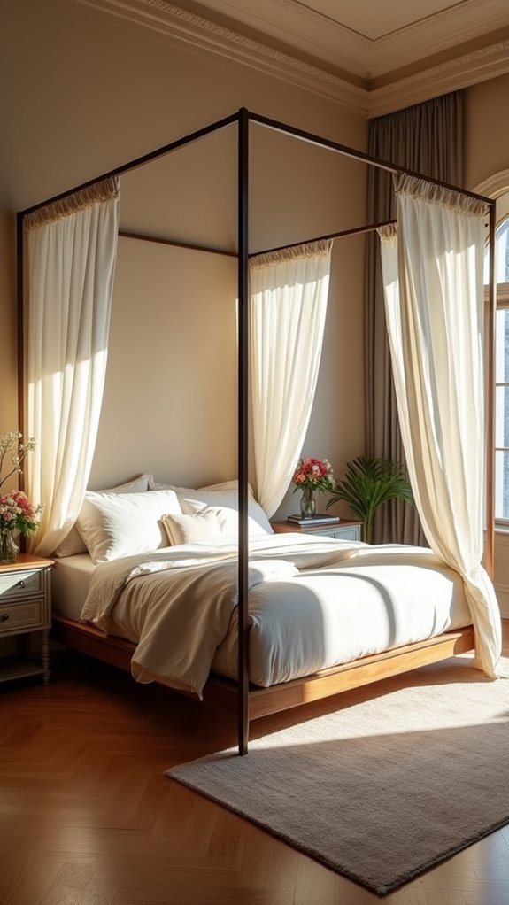 minimalist elegance in bedrooms