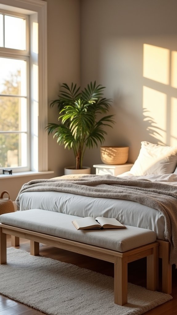 minimalist scandinavian bench design