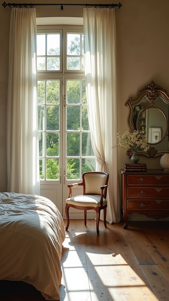 mirrors enhance spacious elegance