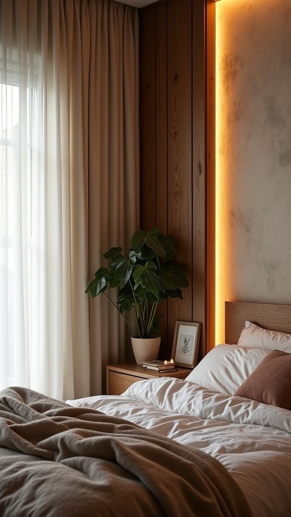 modern ambiance with led