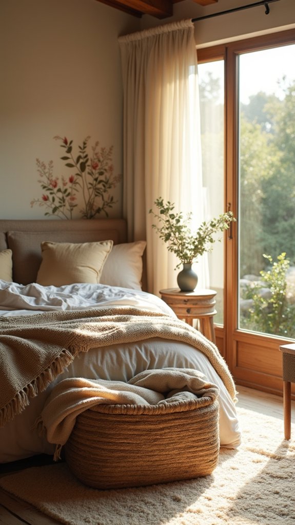 nature inspired bedroom decor