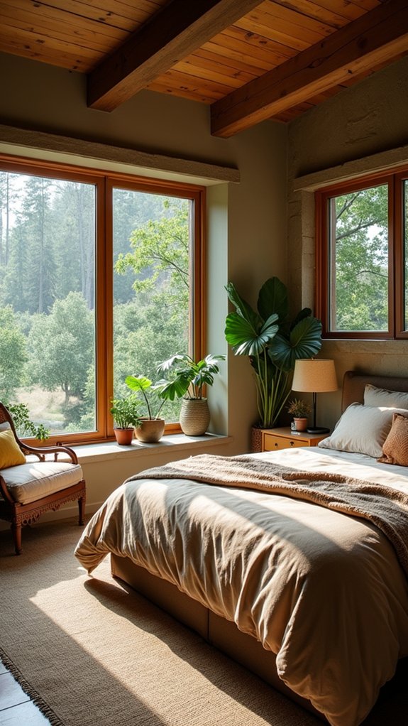 nature inspired calming retreat