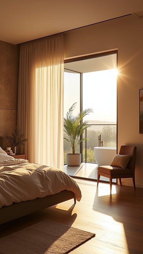 open plan luxury living