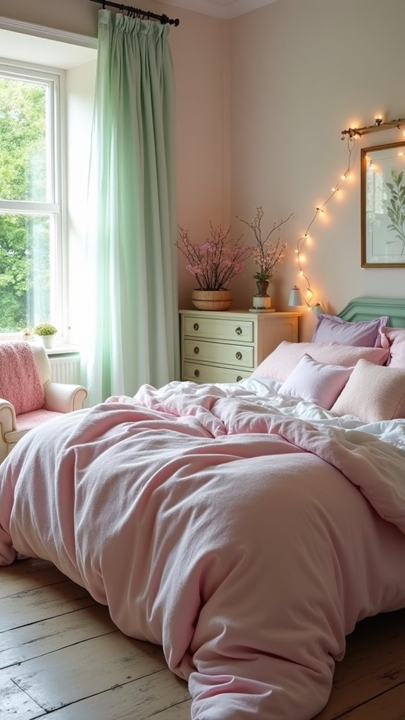 pastel colors and luxury