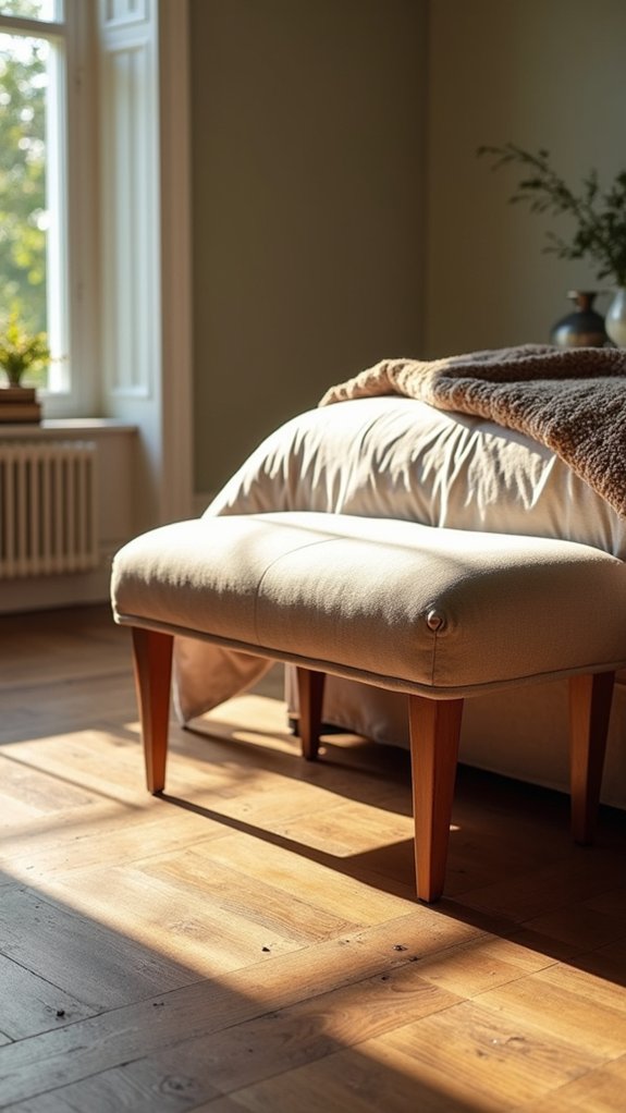 personalized functional bedroom bench