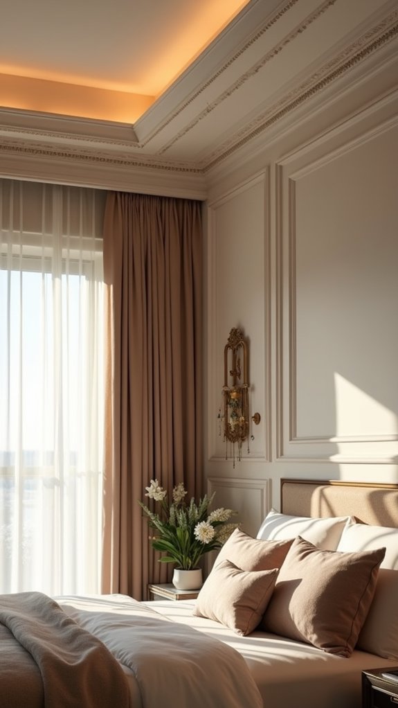 recessed lighting enhances ambiance