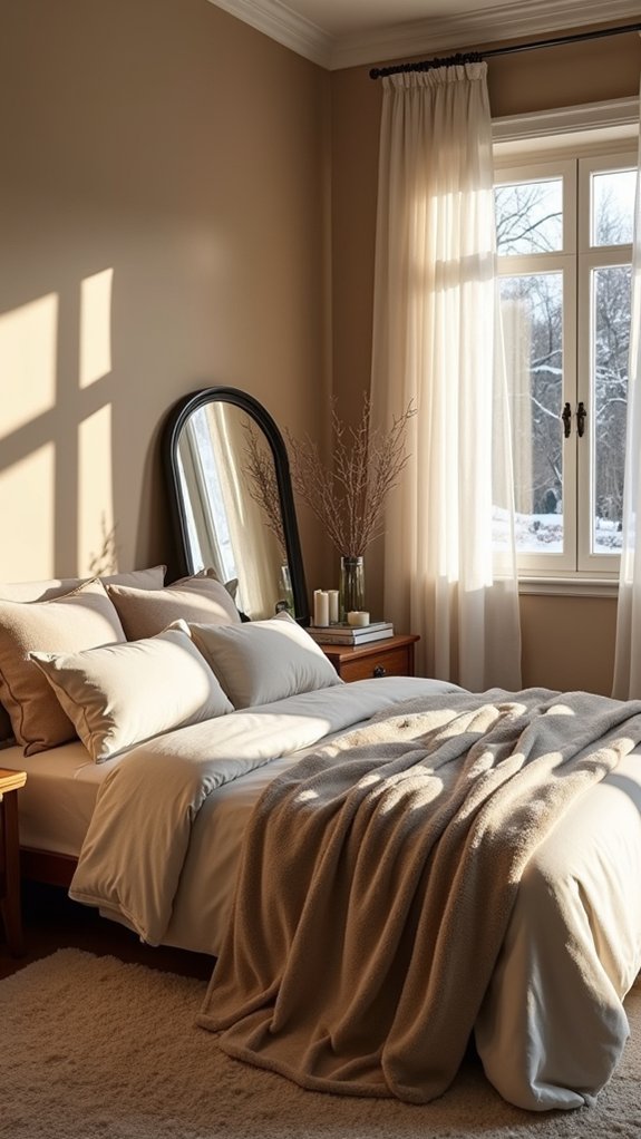 reflective mirrors brighten spaces