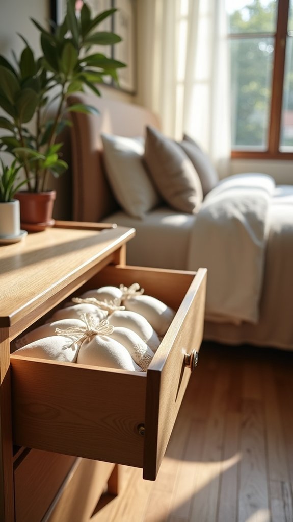 scented sachets for freshness