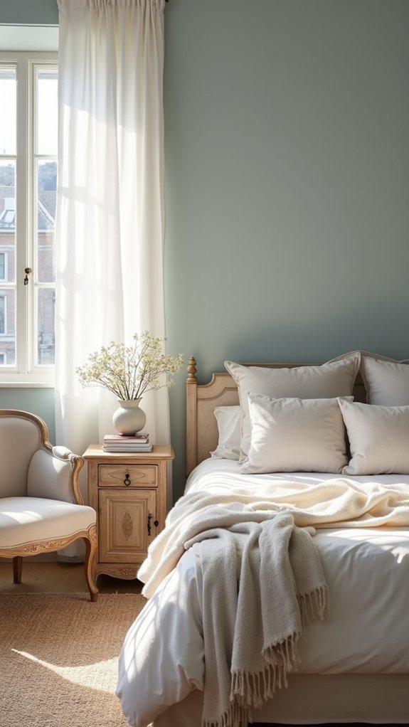 serene soothing color selection
