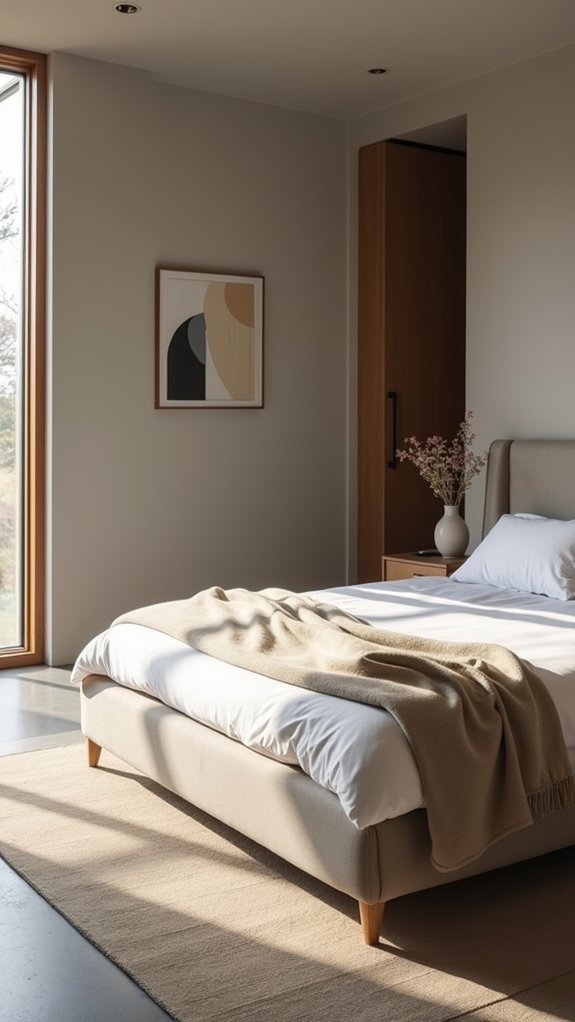 serene sophisticated minimalist decor