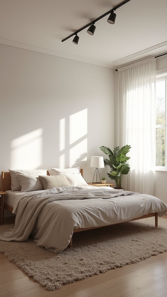 sleek adjustable minimalist lighting