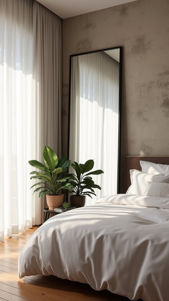 sleek modern stylish mirrors