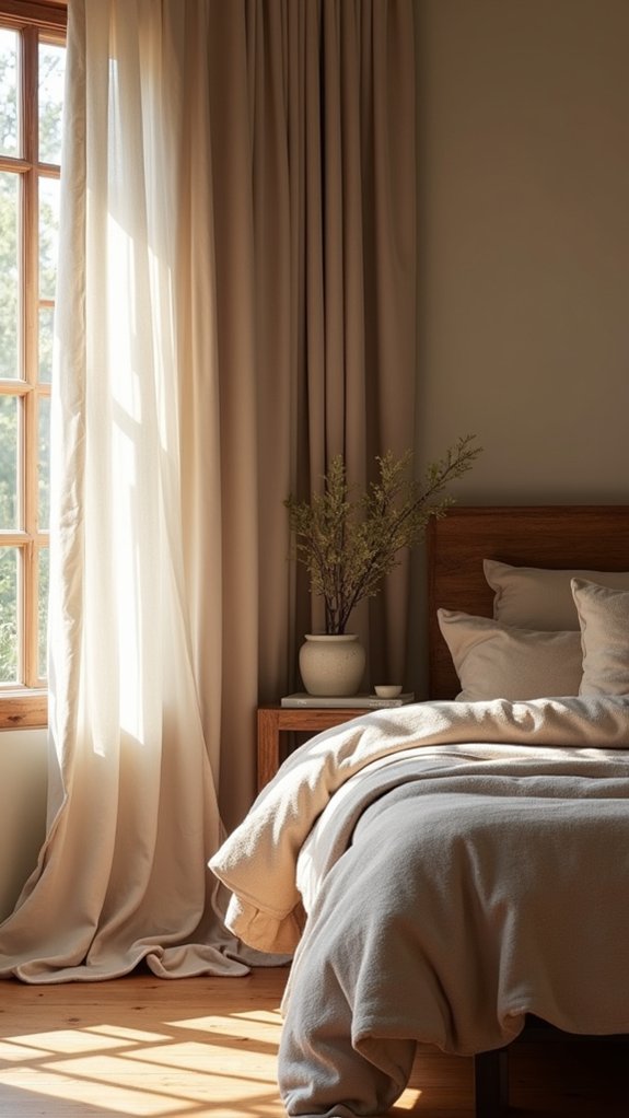 soft flowing window treatments
