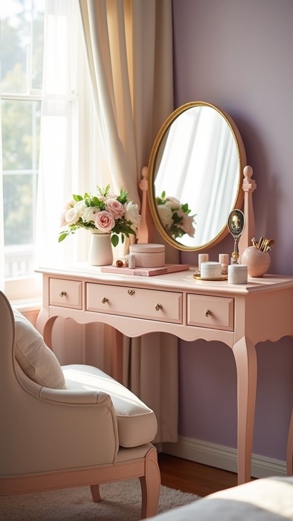 soft pastel feminine decor