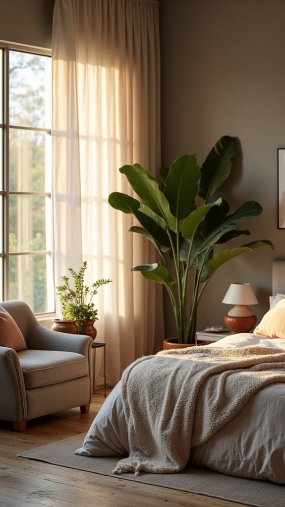 soothing water feature ambiance