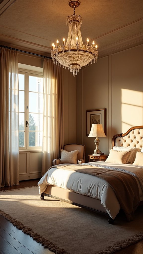 statement lighting enhances ambiance