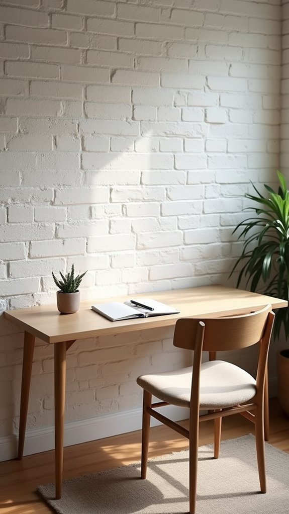 stylish minimalist writing desk