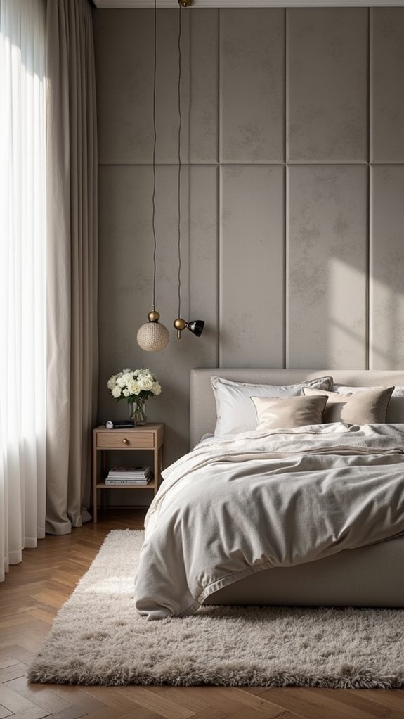 textured fabric wall panels