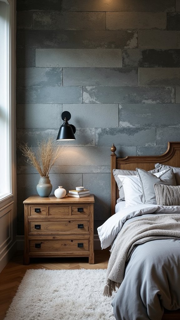 textured slate wall elegance
