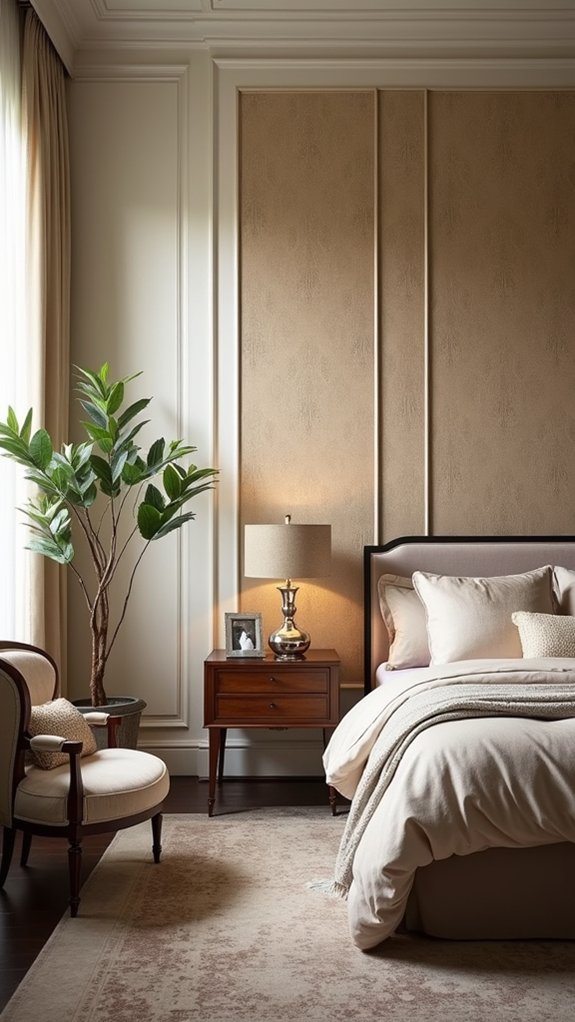 textured wallpaper panels transform spaces