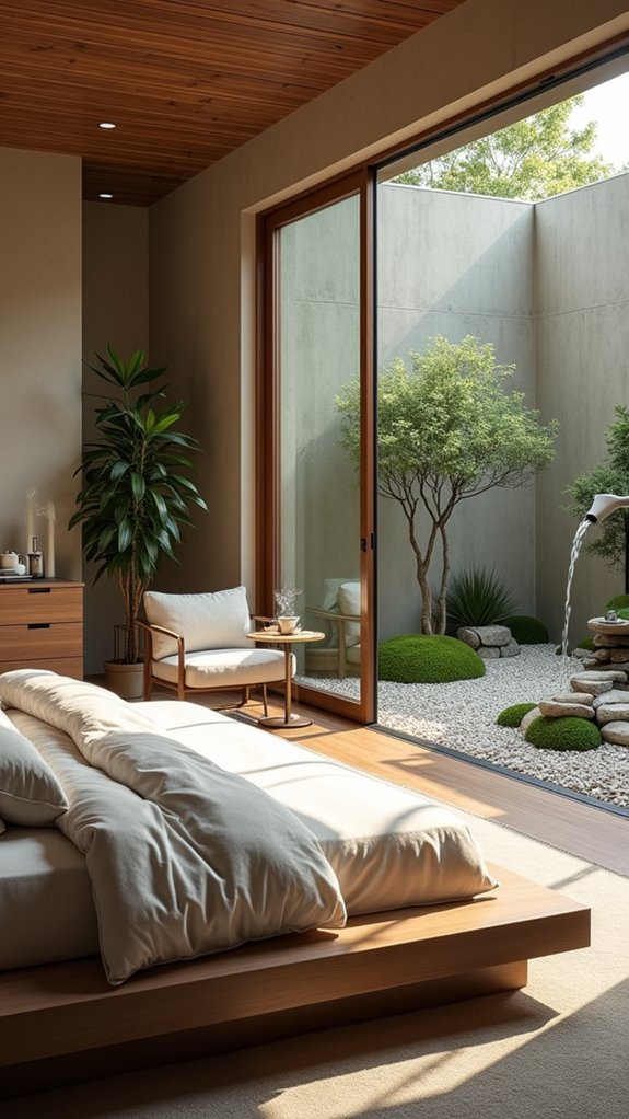 tranquil indoor zen garden