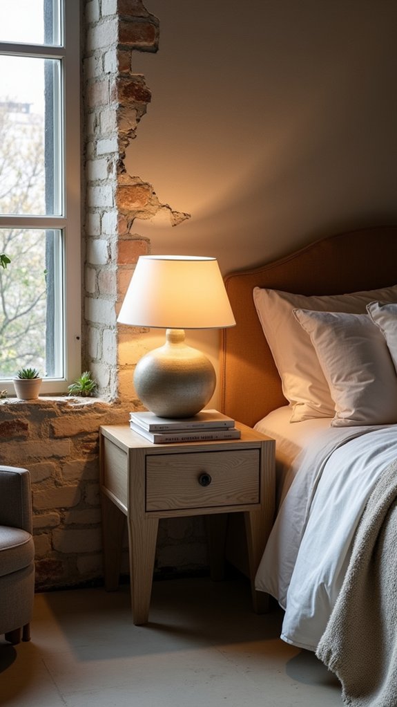 unique sculptural ceramic lamps