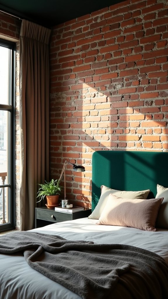 urban sophisticated brick wall