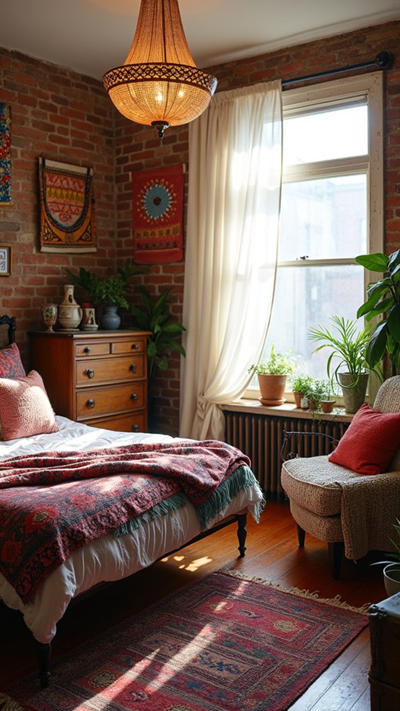 vibrant eclectic bohemian sanctuary