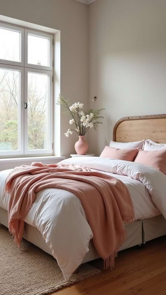warm gray blush tranquility
