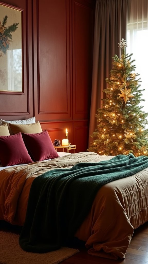 warm luxurious festive retreat