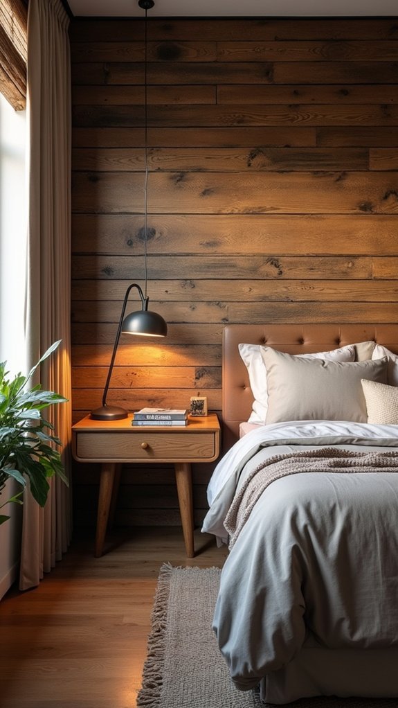 warm rustic wood charm