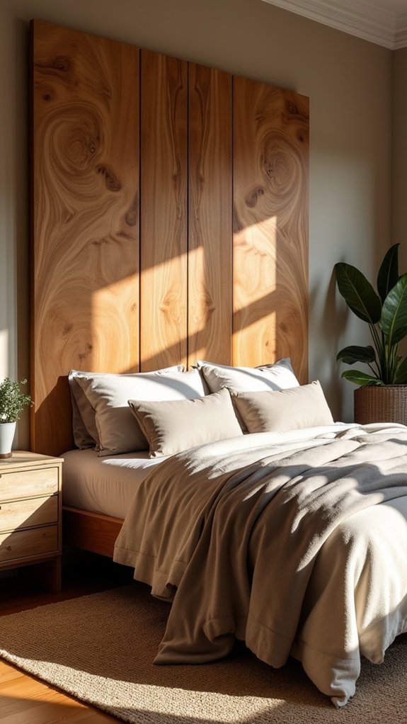 warmth of natural wood