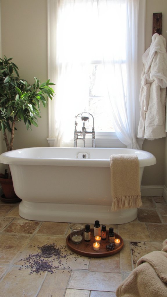 aromatherapy enhances relaxation experience