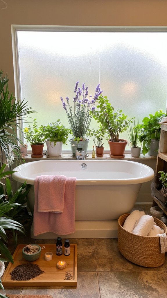 aromatherapy for bathroom relaxation