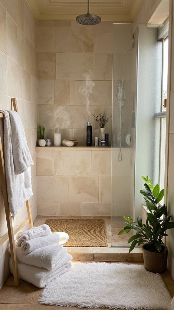 aromatherapy for relaxing showers