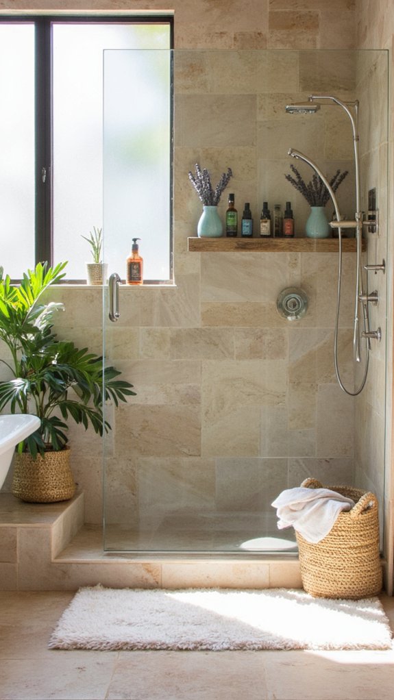 aromatherapy shower experience enhancement