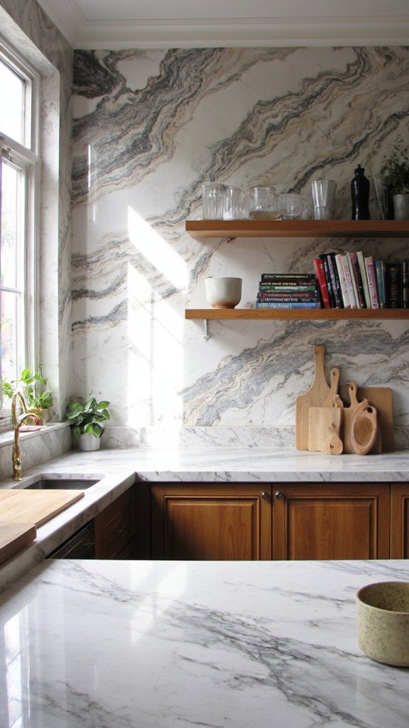 artistic marble wall decor