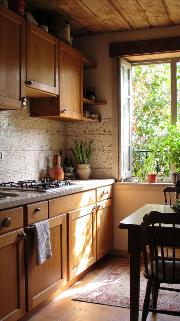 artistic warm durable backsplash