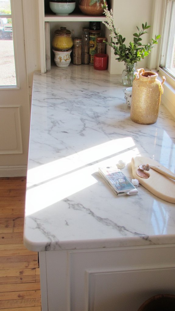 beautiful quartz countertop upgrade