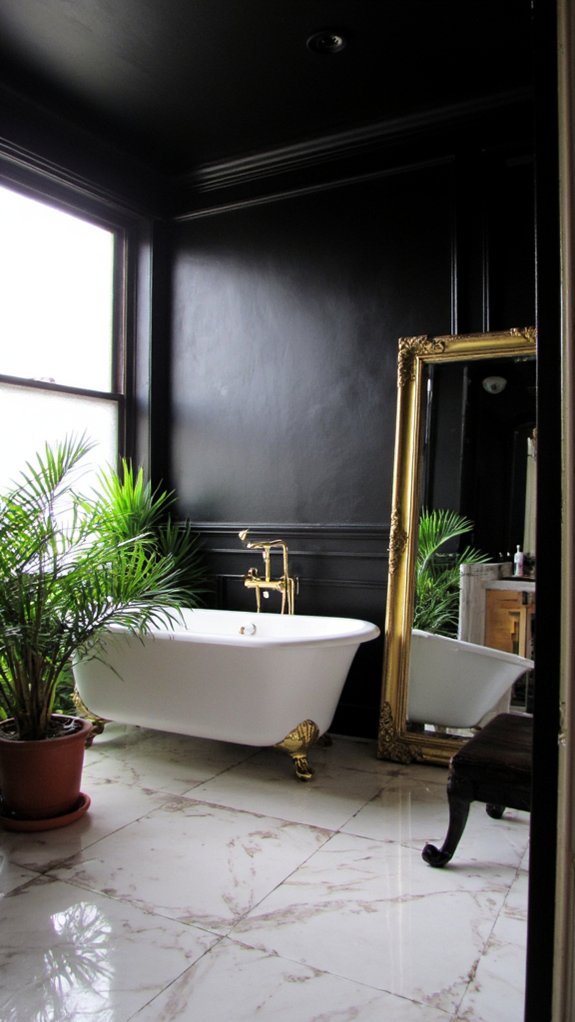 bold black accent elegance