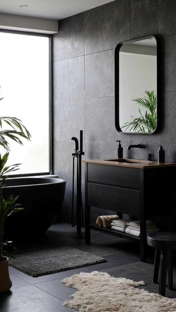 bold black and grey elegance