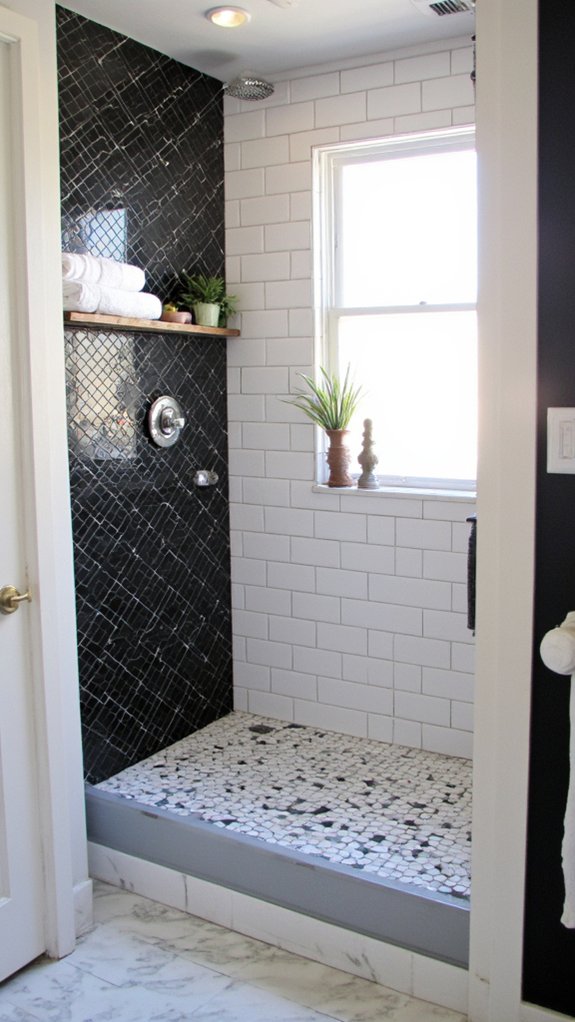 bold black and white elegance