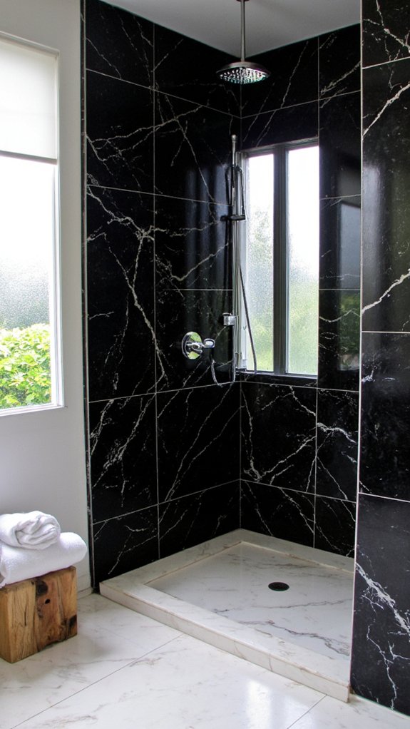 bold black marble elegance
