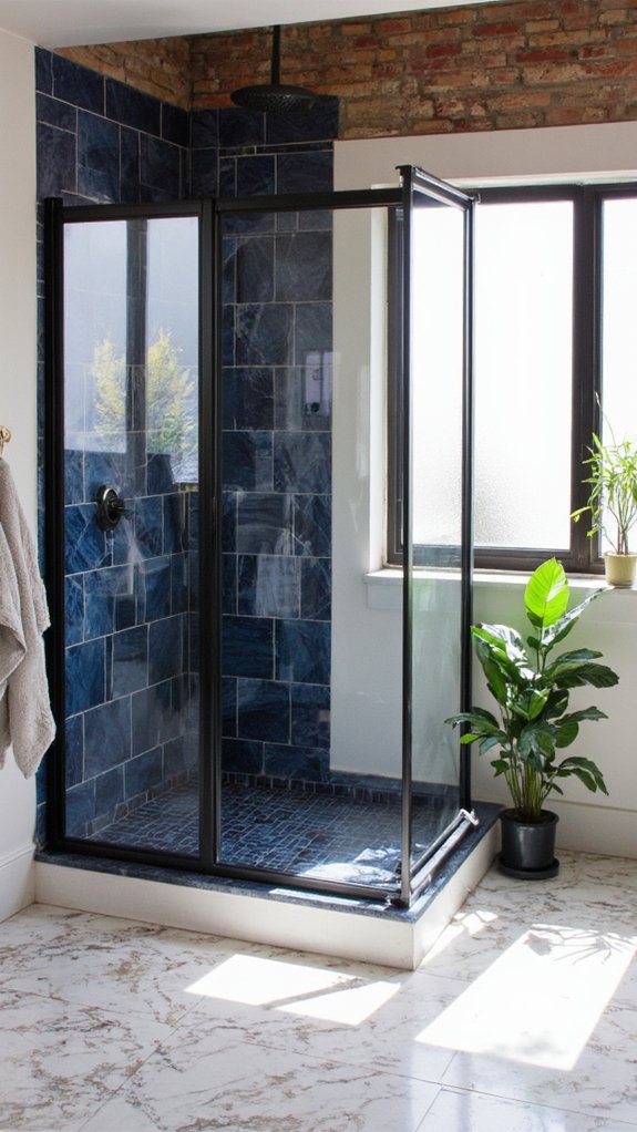 bold elegance in bathrooms