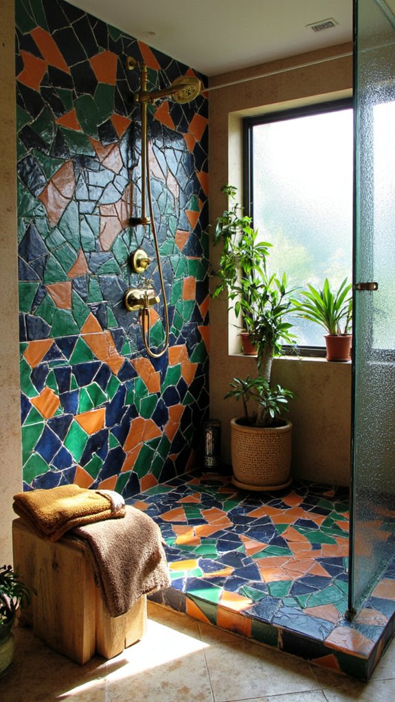 bold geometric tile designs