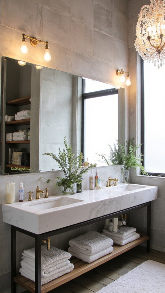 bold lighting enhances elegance