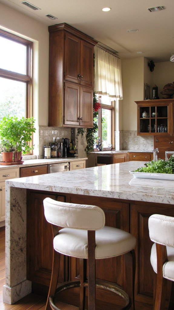 bold statement island centerpiece